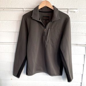 Banana Republic VGUC dark gray pullover jacket, medium
